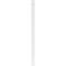 Ekena Millwork Plain PVC Pilaster w/Standard Capital & Base, 5"W x 102"H x 2"P PILP05X102SM01-2 - alternate 6